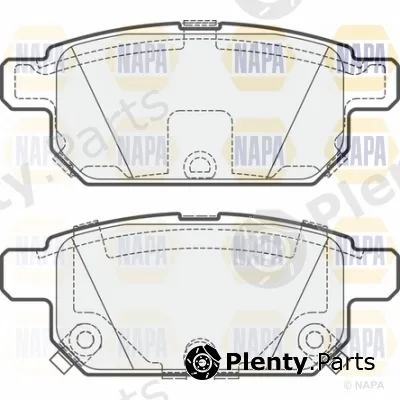 Napa NBP1554 — Brake Pad Set, disc brake NAPA