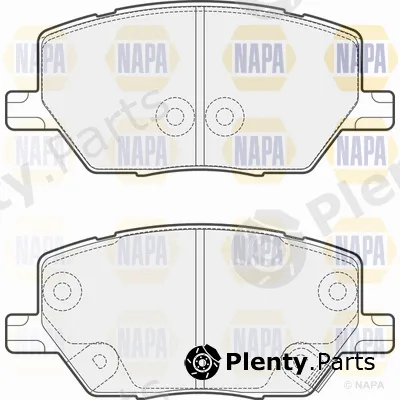 Napa PBP7685 — Brake Pad Set, disc brake PROformer