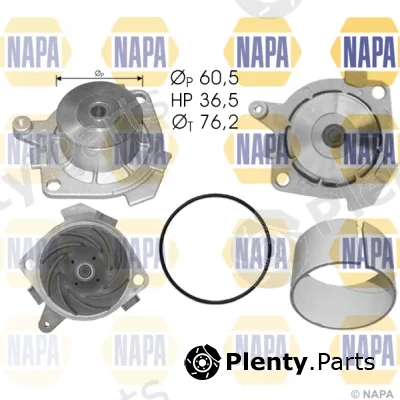 Napa NWP1487 — Water Pump, engine cooling NAPA