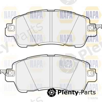 Napa NBP1627 — Brake Pad Set, disc brake NAPA