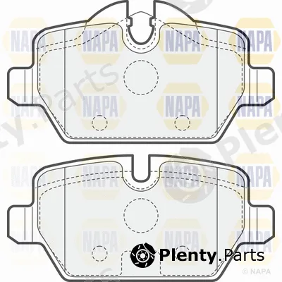 Napa PBP7337 — Brake Pad Set, disc brake PROformer
