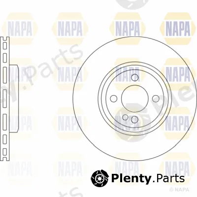 Napa PBD8337 — Brake Disc PROformer