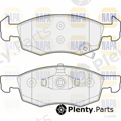 Napa PBP7079 — Brake Pad Set, disc brake PROformer
