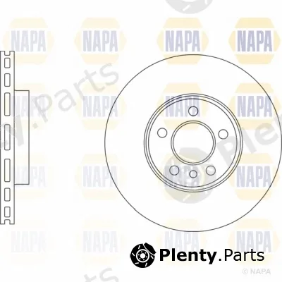Napa NBD5113 — Brake Disc NAPA