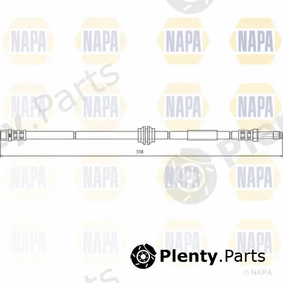 Napa NBH1014 — Brake Hose NAPA