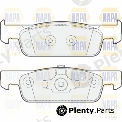 Napa NBP1024 — Brake Pad Set, disc brake NAPA