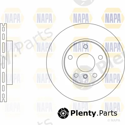 Napa PBD8345 — Brake Disc PROformer