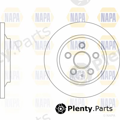 Napa PBD8650 — Brake Disc PROformer
