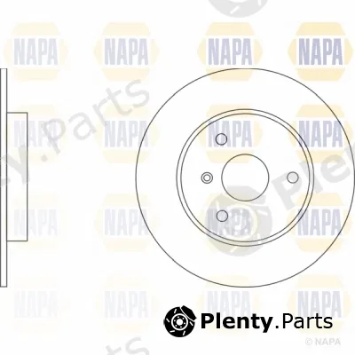Napa NBD5412 — Brake Disc NAPA