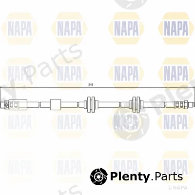 Napa NBH1006 — Brake Hose NAPA
