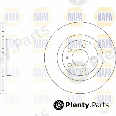 Napa NBD5055 — Brake Disc NAPA