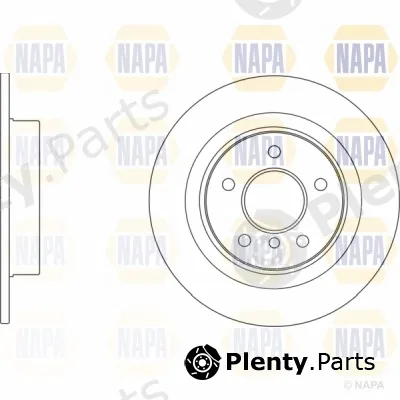 Napa NBD5080 — Brake Disc NAPA