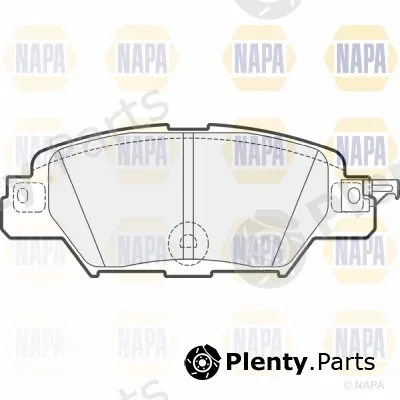 Napa NBP1640 — Brake Pad Set, disc brake NAPA