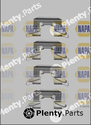 Napa NFK1140 — Accessory Kit, disc brake pad NAPA