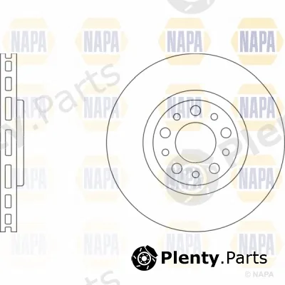 Napa NBD5735 — Brake Disc NAPA