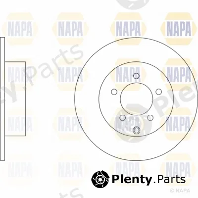 Napa NBD5016 — Brake Disc NAPA