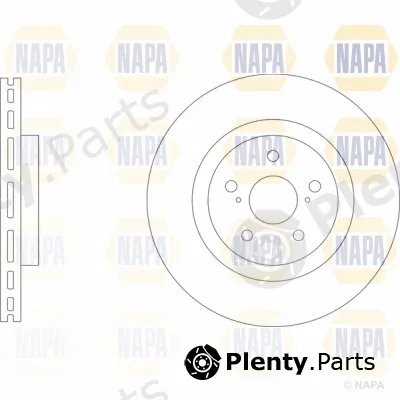 Napa NBD5876 — Brake Disc NAPA