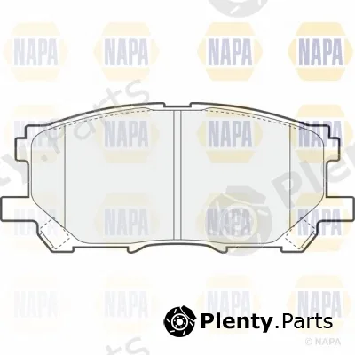 Napa NBP1736 — Brake Pad Set, disc brake NAPA
