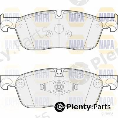 Napa NBP1625 — Brake Pad Set, disc brake NAPA