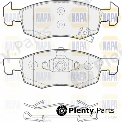 Napa NBP1522 — Brake Pad Set, disc brake NAPA