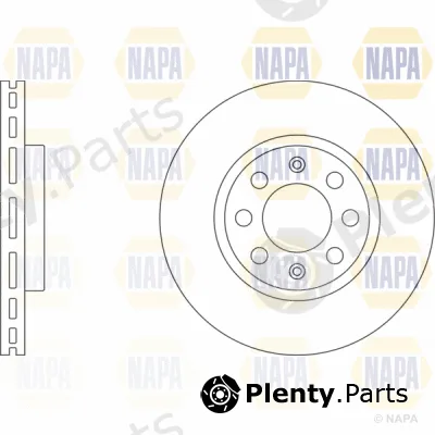 Napa PBD8166 — Brake Disc PROformer