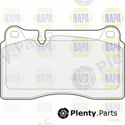 Napa PBP7585 — Brake Pad Set, disc brake PROformer