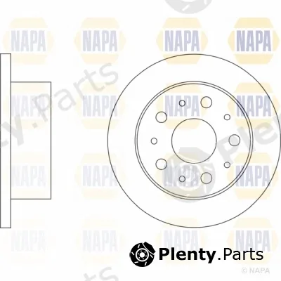 Napa NBD5501 — Brake Disc NAPA