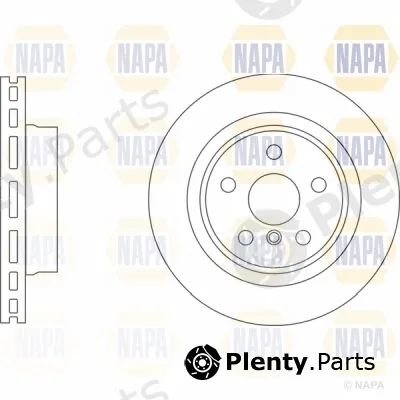 Napa NBD5337 — Brake Disc NAPA