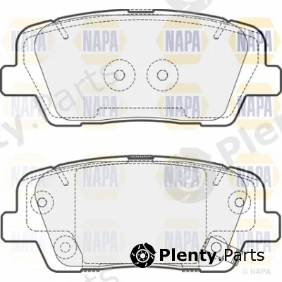 Napa NBP1784 — Brake Pad Set, disc brake NAPA