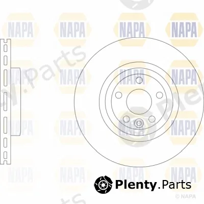 Napa NBD5706 — Brake Disc NAPA