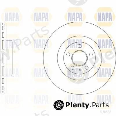 Napa NBD5681 — Brake Disc NAPA