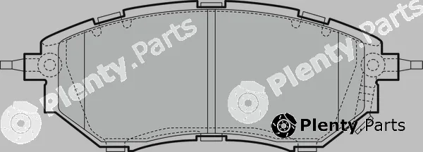 Napa PBP7932 — Brake Pad Set, disc brake PROformer
