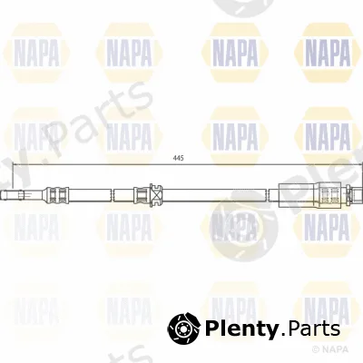 Napa NBH1012 — Brake Hose NAPA