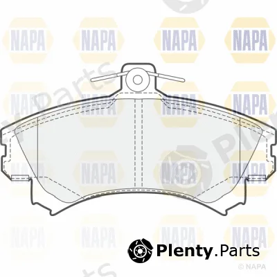 Napa PBP7507 — Brake Pad Set, disc brake PROformer
