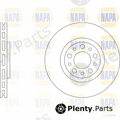 Napa PBD8153 — Brake Disc PROformer