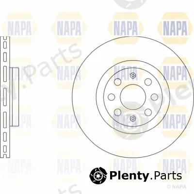 Napa NBD5512 — Brake Disc NAPA