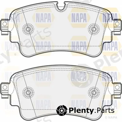 Napa NBP1253 — Brake Pad Set, disc brake NAPA