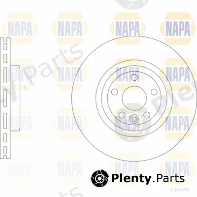 Napa PBD8739 — Brake Disc PROformer