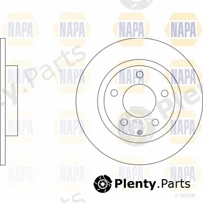 Napa NBD5654 — Brake Disc NAPA