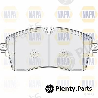 Napa NBP1654 — Brake Pad Set, disc brake NAPA