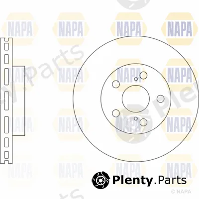 Napa PBD8275 — Brake Disc PROformer