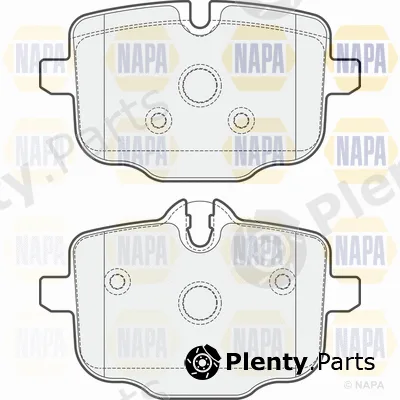 Napa PBP7349 — Brake Pad Set, disc brake PROformer