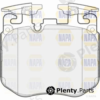 Napa PBP7709 — Brake Pad Set, disc brake PROformer