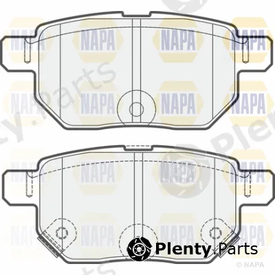 Napa PBP7255 — Brake Pad Set, disc brake PROformer