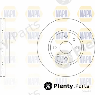 Napa PBD8146 — Brake Disc PROformer