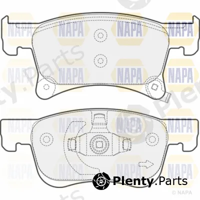Napa PBP7080 — Brake Pad Set, disc brake PROformer