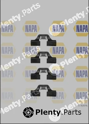 Napa NFK1038 — Accessory Kit, disc brake pad NAPA