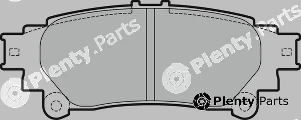 Napa PBP7945 — Brake Pad Set, disc brake PROformer