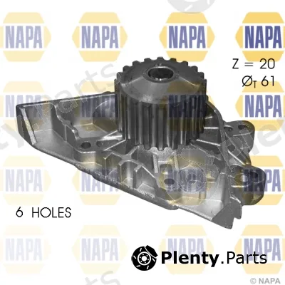 Napa NWP1140 — Water Pump, engine cooling NAPA