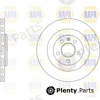 Napa PBD8533 — Brake Disc PROformer